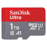 SanDisk Ultra microSDXC memory card 1TB with SD adapter (British brand)