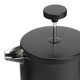 Habitat double wall stainless steel cafetiere 1L black - British product