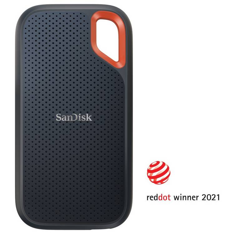 SanDisk Extreme 2TB portable SSD, imported from the UK