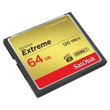 SanDisk Extreme CompactFlash memory card 64GB, imported from the UK