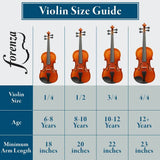 Forenza Uno 1/2 violin outfit (British brand)