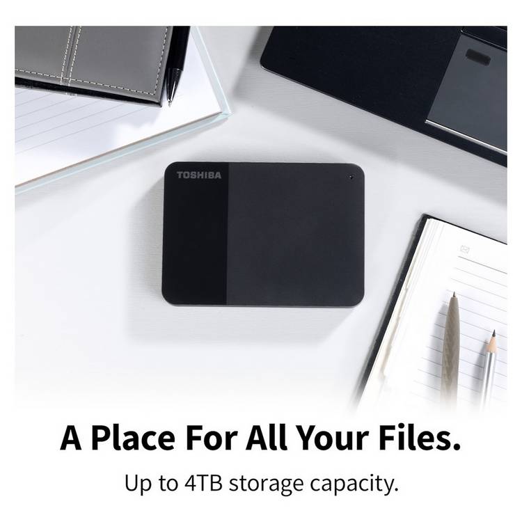 Toshiba Canvio Ready external hard drive 4TB - British product