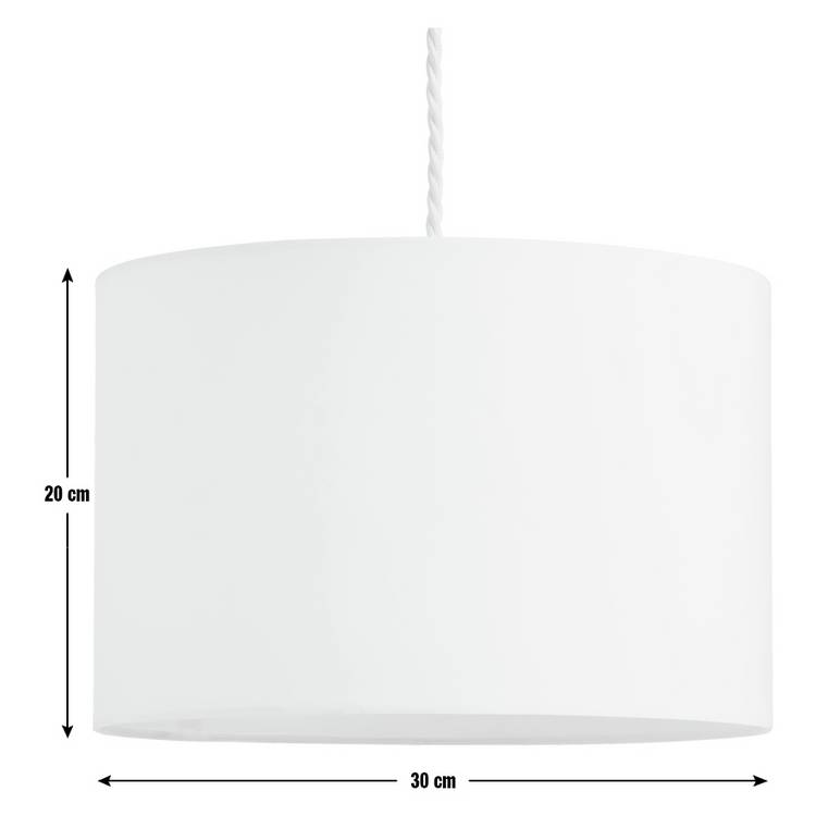 Argos Home white easy fit lampshade 30cm - British product