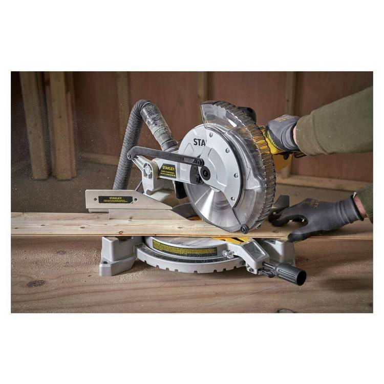 Stanley 1650W 254mm Compound Mitre Saw, UK version