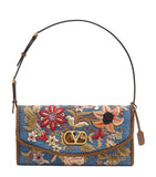 Valentino Garavani DeVain embroidered shoulder bag, UK version