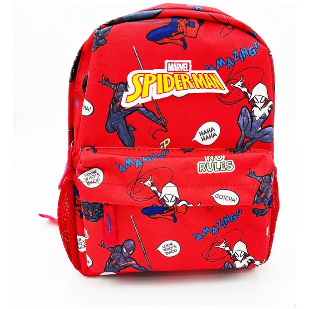 Marvel Spiderman backpack for children, UK version
