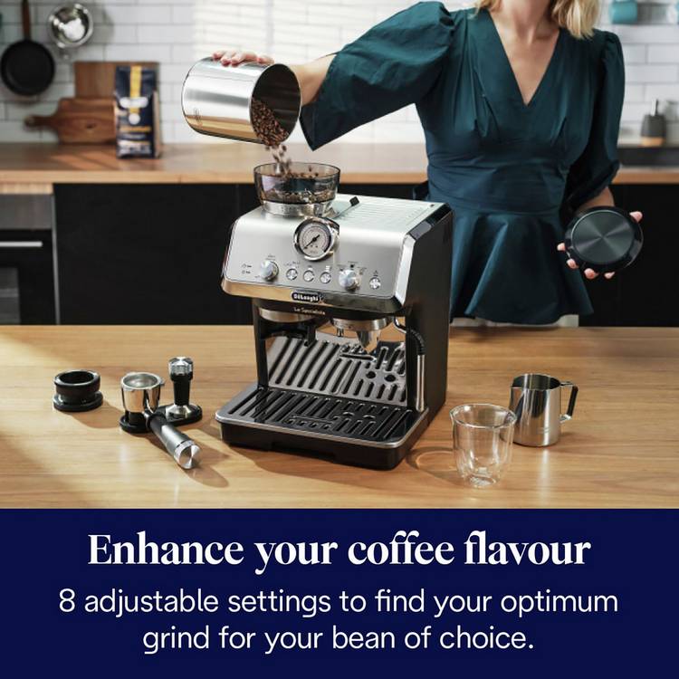 De'Longhi La Specialista Arte coffee machine, UK version