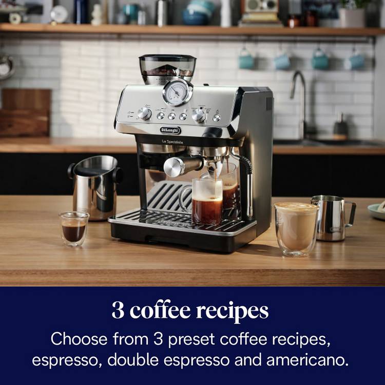 De'Longhi La Specialista Arte coffee machine, UK version