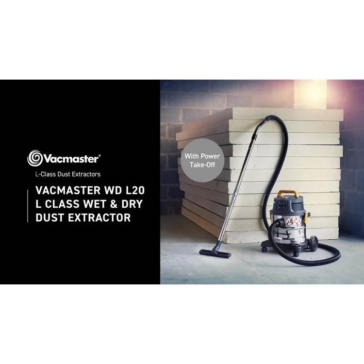 Vacmaster L Class 20L wet dry vacuum, imported from the UK