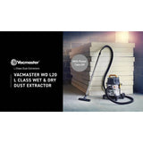 Vacmaster L Class 20L wet dry vacuum, imported from the UK