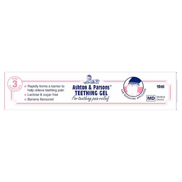 Ashton & Parsons baby teething gel 10ml - British product