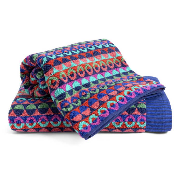Habitat 60 Ronda Circles towel bale multi (British brand)