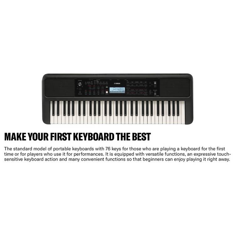 Yamaha PSR-EW320 76-key keyboard, imported from the UK