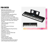 Yamaha PSR-EW320 76-key keyboard, imported from the UK