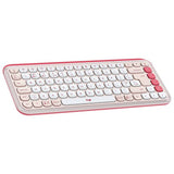 Argos Logitech POP Icon Keys Wireless Keyboard - Rose- Buy online at McGrocer