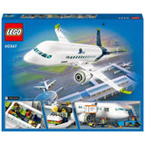 LEGO City Passenger Aeroplane building toy 60367, imported from the UK