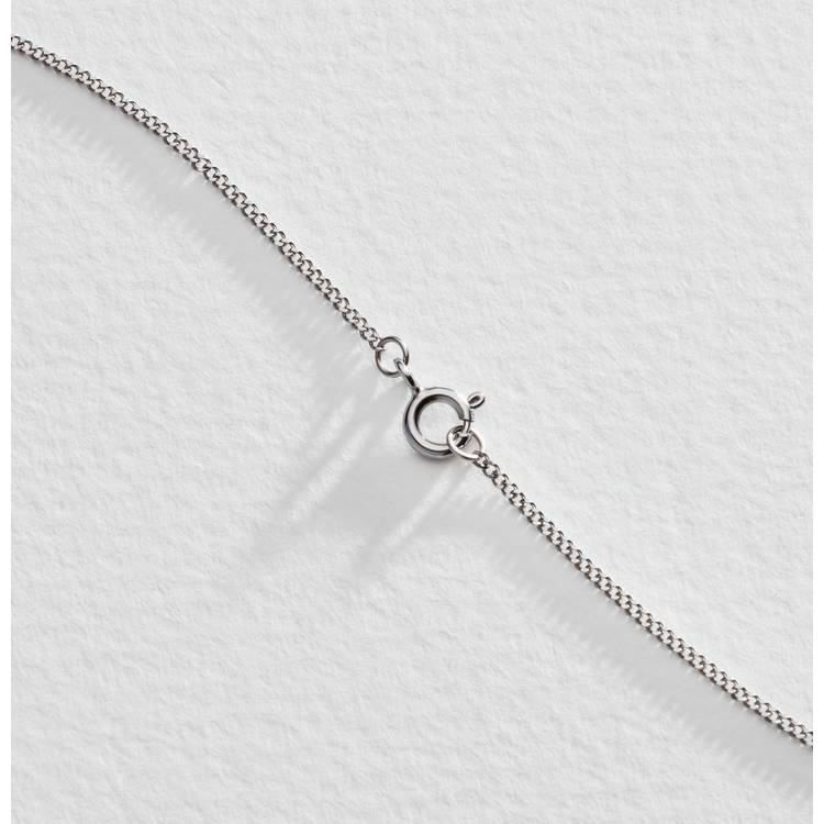 Moon & Back sterling silver Mum heart pendant necklace - British product