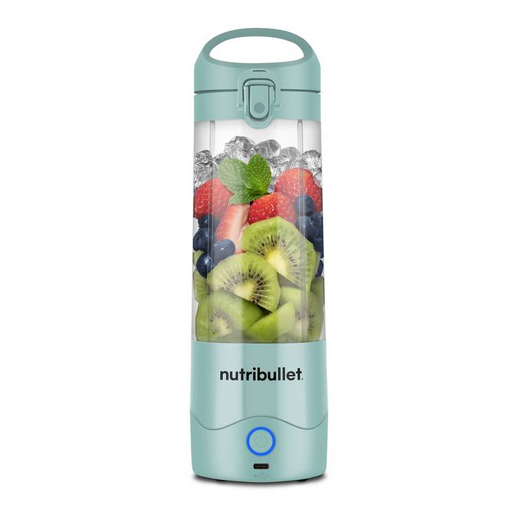 nutribullet portable blender light blue (British brand)