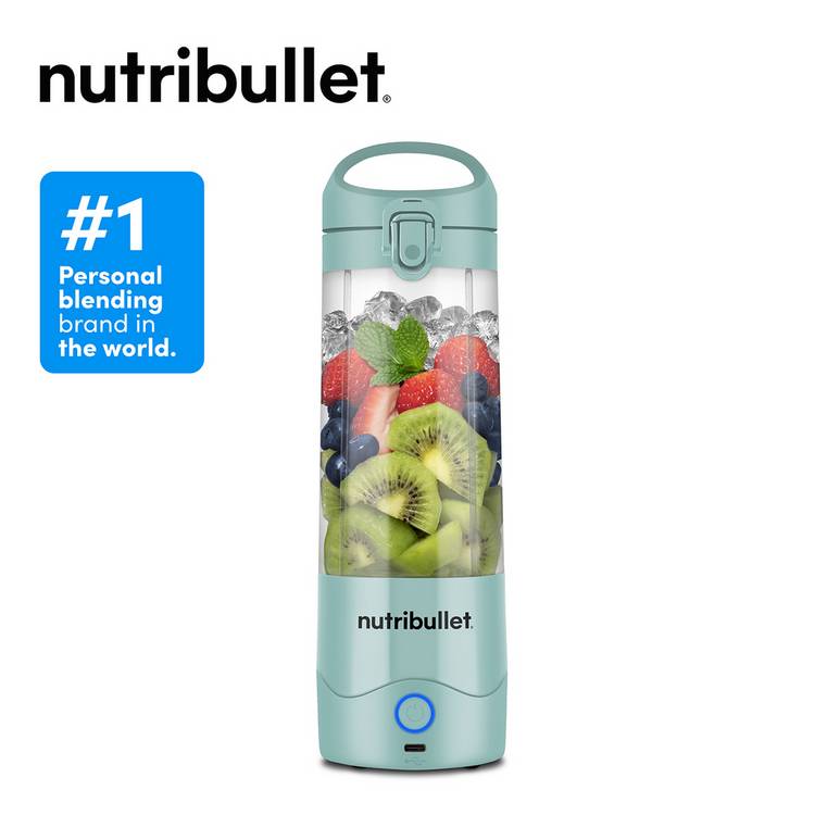 nutribullet portable blender light blue (British brand)