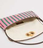 Valentino Garavani small crochet DeVain shoulder bag, UK version