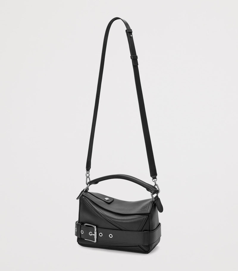 LOEWE small Puzzle leather Biker top-handle bag, UK version