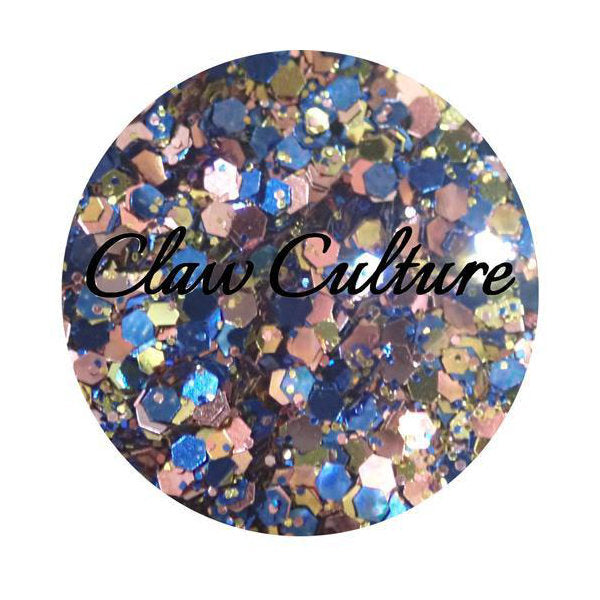 Claw Culture nail glitter pot Big Attitude 15g (British brand)