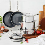 Costco UK Henckels Paradigm Stainless Steel Cookware Set 11 Piece- Buy online at McGrocer