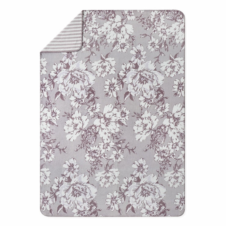 Casual Living wendbarer lila Plüsch-Überwurf 127 x 177 cm (Britische Marke)