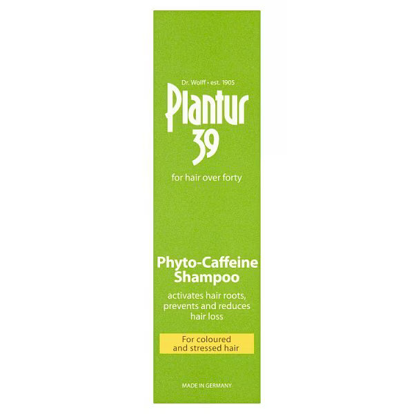 Plantur39 Shampoo Coloured and Stressed Hair 250ml, imported from the UK