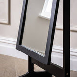 Argos Home black cheval mirror 146x41cm, imported from the UK