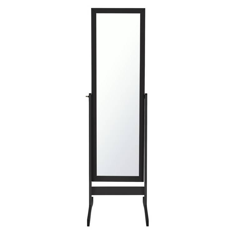 Argos Home black cheval mirror 146x41cm, imported from the UK