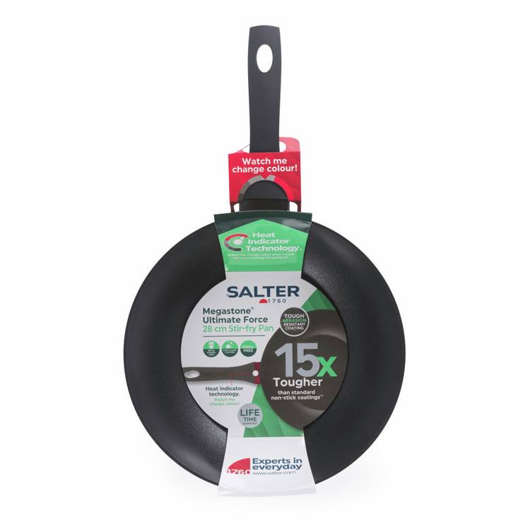 Salter Megastone thermo stir fry pan 28cm (British brand)