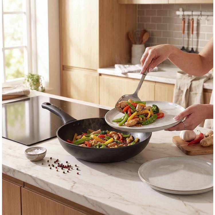 Salter Megastone thermo stir fry pan 28cm (British brand)