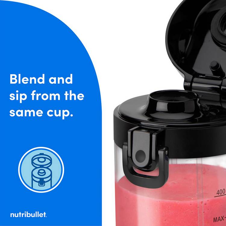 Nutribullet Portable Blender Black 475ml, UK version