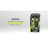 Winmau MvG Active 24g tungsten darts set - British product