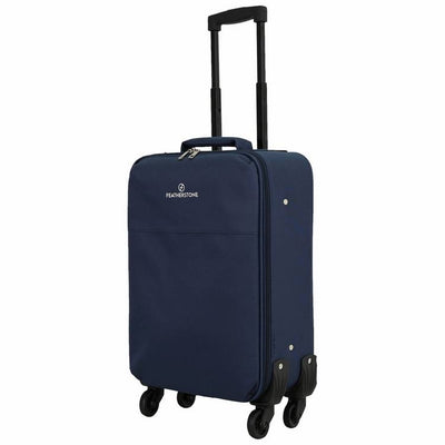 Argos Featherstone 4 Wheel Soft Suitcase Cabin Navy 32 Litre- Buy online at McGrocer