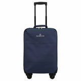 Featherstone 4 wheel soft cabin suitcase navy (British brand)
