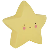 Searchlight star-shaped battery powered night light yellow - British product