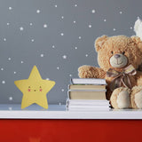 Searchlight star-shaped battery powered night light yellow - British product