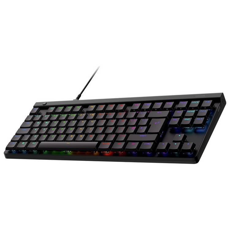 Logitech G515 Lightspeed TKL wired keyboard black (British brand)