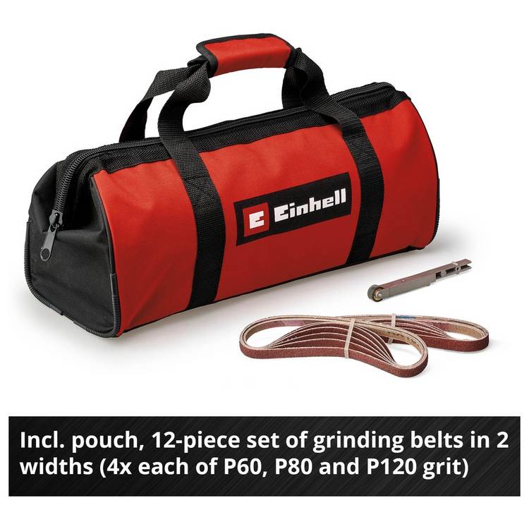 Einhell cordless sander 18V with grinding arms (British brand)
