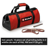 Einhell cordless sander 18V with grinding arms (British brand)