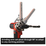 Einhell cordless sander 18V with grinding arms (British brand)