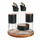 Trudeau seasoning station 6-piece set, imported from the UK