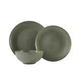 Habitat dinner set sage 12 piece, imported from the UK