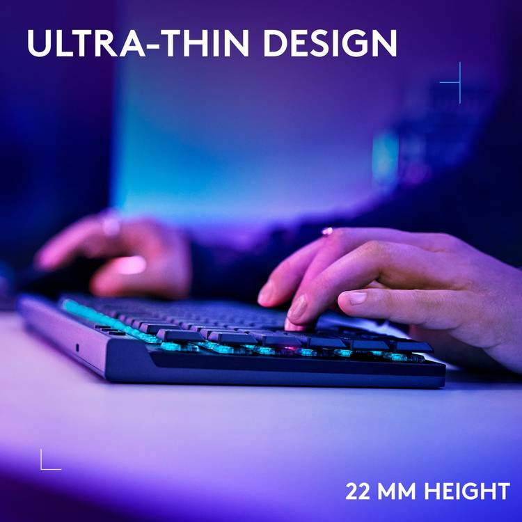 Logitech G515 TKL wireless keyboard black, UK version