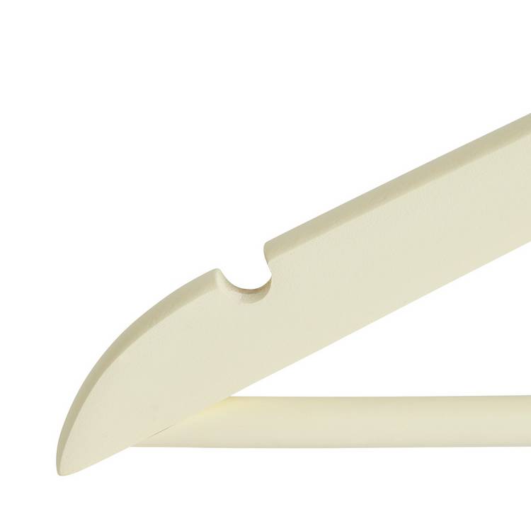 Argos Home wooden hangers cream pack of 10, UK version