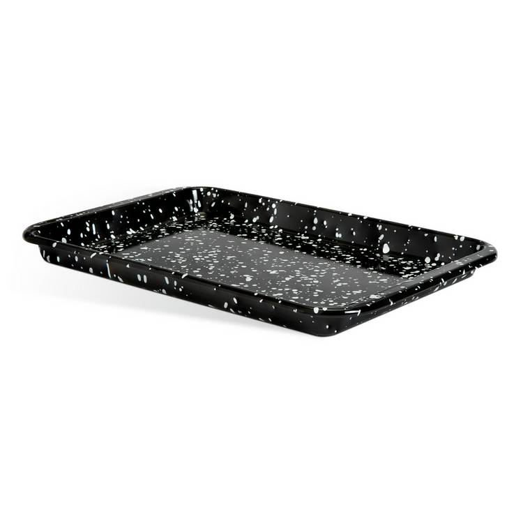 Habitat enamel oven tray black 42cm - British product