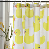 Argos Home rubber duck shower curtain yellow 180cm - British product