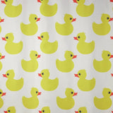 Argos Home rubber duck shower curtain yellow 180cm - British product